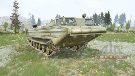 PTS-M〡amphibious for Spintires MudRunner