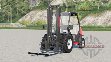 Manitou MC 18-4〡with hitch on forks for Farming Simulator 2017
