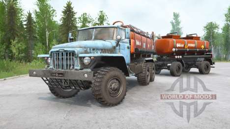 Ural-375D for Spintires MudRunner