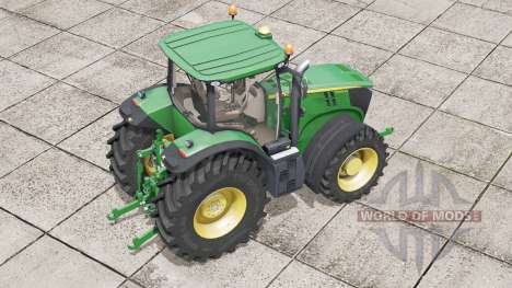 John Deere 7R series〡realistische abmessungen for Farming Simulator 2017