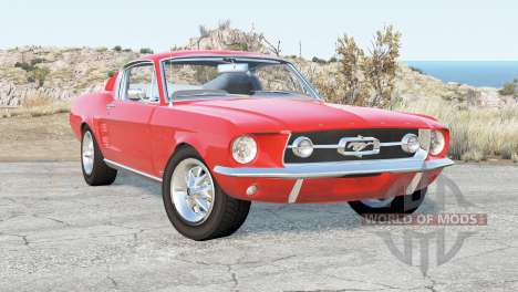 Ford Mustang GT-A Fastback 1967 for BeamNG Drive