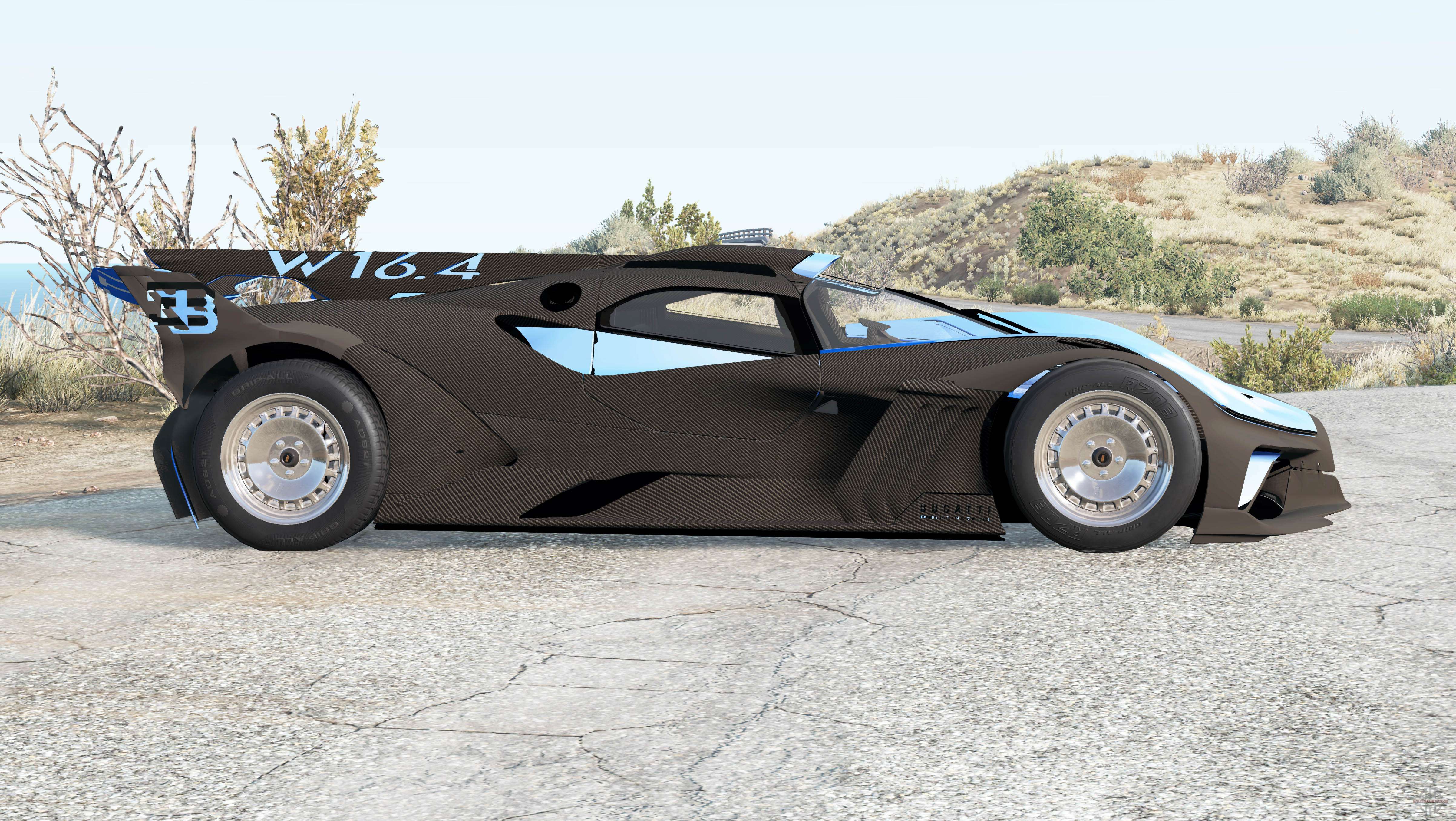 Bugatti Bolide 2020 for BeamNG Drive