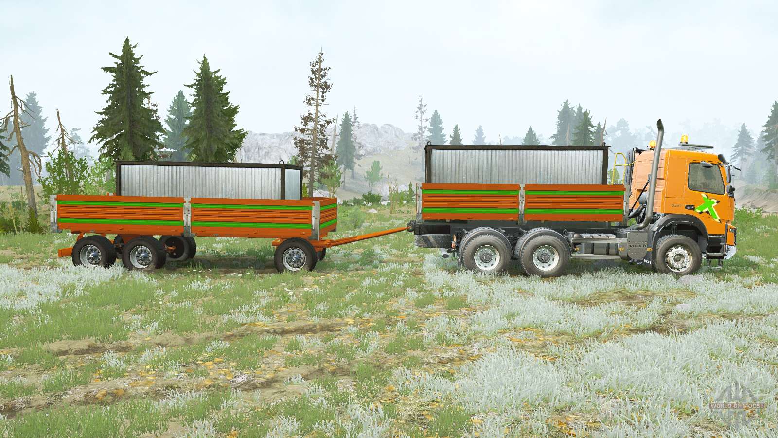 Volvo FMX 6x6 v 1.0 - MudRunner