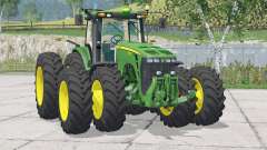 John Deere 8530〡animated steering and joystick for Farming Simulator 2015