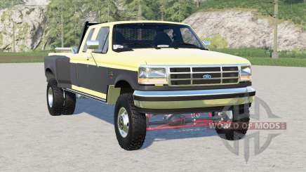 Ford F-350 XLT Extended Cab Dually 1995〡visual extras for Farming Simulator 2017