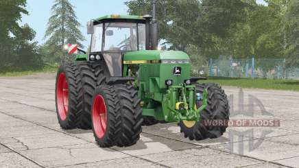 John Deere 4050 series〡wheels options for Farming Simulator 2017