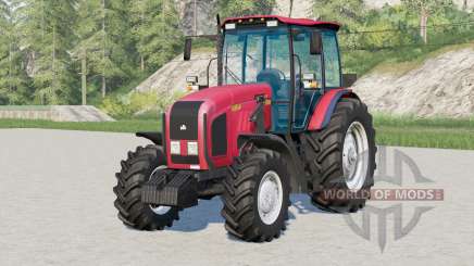 MTZ-2022.3 Belarus 41 <3> <2> <1> with a console for loader for Farming Simulator 2017