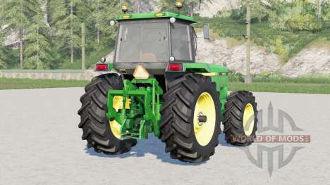 John Deere 4050〡20 different choices of tires for Farming Simulator 2017