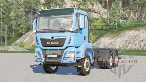 MAN TGS 6x6 Hooklift for Farming Simulator 2017