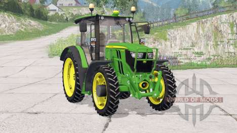 John Deere 6090RC〡frontloader support for Farming Simulator 2015