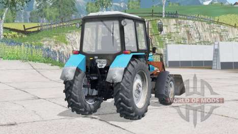 MTZ-1025 Belarus〡PKU-0,8 for Farming Simulator 2015