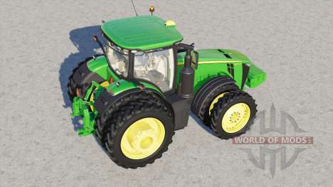 John Deere 8R series〡real wheels configurations for Farming Simulator 2017