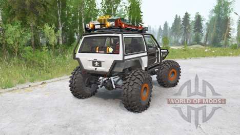 Jeep Cherokee crawler〡with its own addons for Spintires MudRunner