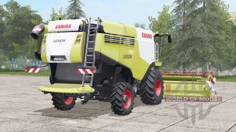 Claas Lexion 700〡various animated parts for Farming Simulator 2017