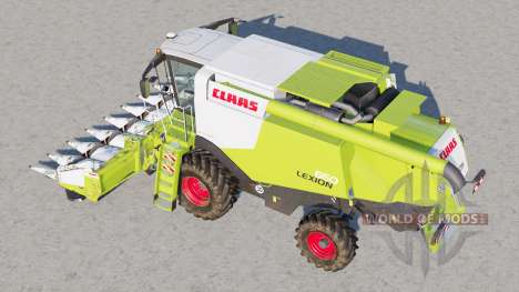 Claas Lexion 600〡movable rear axle for Farming Simulator 2017