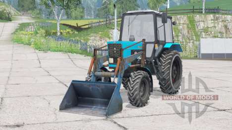 MTZ-82.1 Belarus〡with front loadeᵲ for Farming Simulator 2015