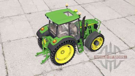 John Deere 6090RC〡frontloader support for Farming Simulator 2015