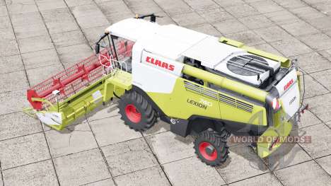 Claas Lexion 700〡various animated parts for Farming Simulator 2017