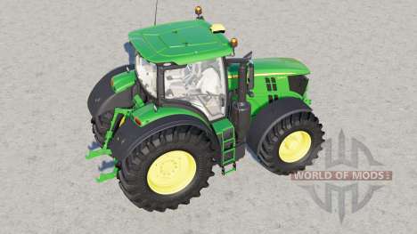 John Deere 6R series〡custom rims for Farming Simulator 2017