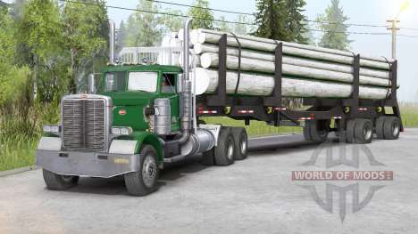 Peterbilt 379〡three colors to choose from for Spin Tires