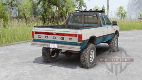 Dodge Power Ram 250 Club Cab 1990 v1.2 for Spin Tires