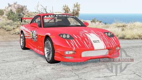 Mazda RX-7 Fast & Furious v1.1 for BeamNG Drive