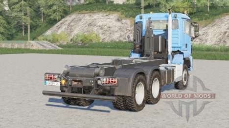 MAN TGS 6x6 Hooklift for Farming Simulator 2017