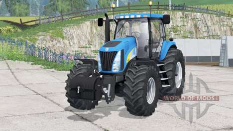 New Holland TG285〡purchasable front weights for Farming Simulator 2015