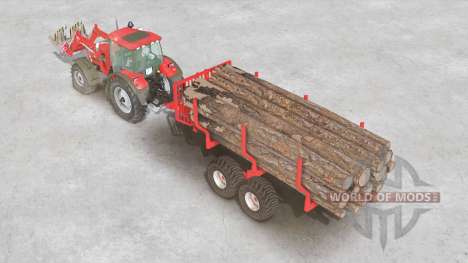 MTZ-1523 Belarus〡movable front axle for Spin Tires