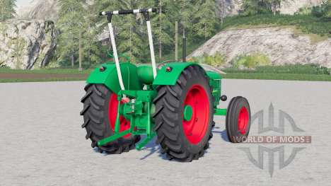 Deutz D 80〡movable front axle for Farming Simulator 2017