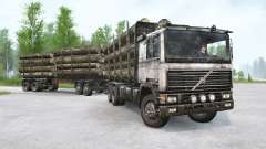 Volvo F12 Timber Truck for MudRunner