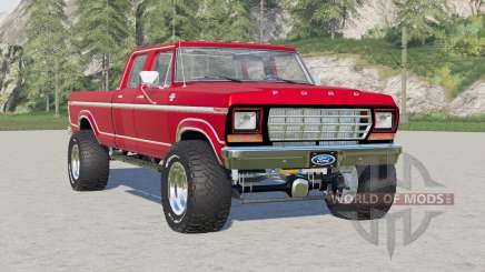 Ford F-350 XLT Crew Cab 1978 for Farming Simulator 2017