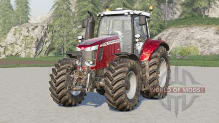 Massey Ferguson 7700S series〡selectable wheels brand for Farming Simulator 2017