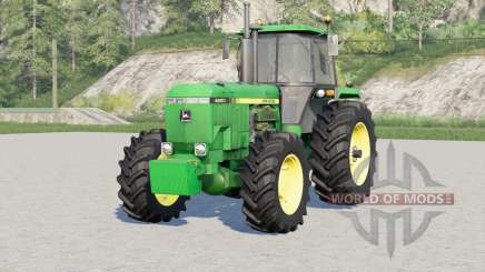 John Deere 4050 series〡20 different choices of tires for Farming Simulator 2017
