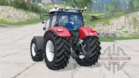 Steyr 6160 CVT〡folding front linkage for Farming Simulator 2015