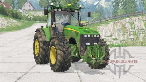 John Deere 8530〡new dynamic exhausting system for Farming Simulator 2015