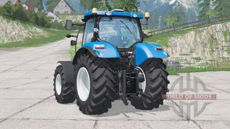 New Holland T6.160〡folding front linkage for Farming Simulator 2015