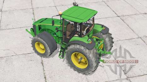 John Deere 8370R〡folding front hitch for Farming Simulator 2015