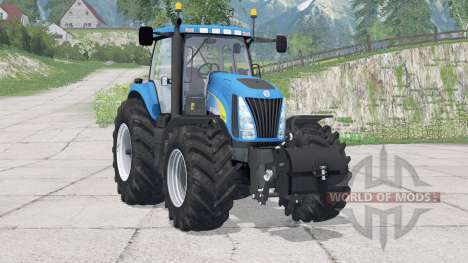 New Holland TG285〡includes front weight for Farming Simulator 2015