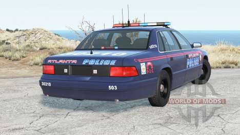 Gavril Grand Marshall Atlanta Police for BeamNG Drive