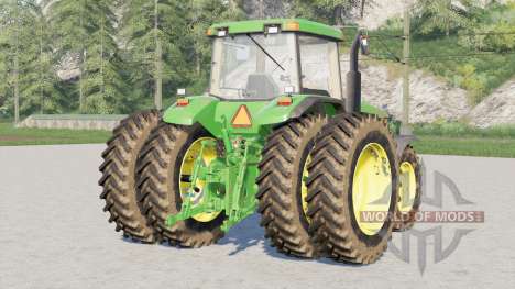 John Deere 8000 series〡optional mounts for tanks for Farming Simulator 2017