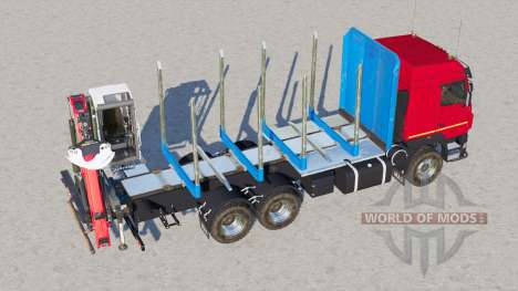 MAZ-6312A9-320-015 Timber Truck for Farming Simulator 2017