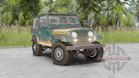 Jeep CJ-7 Renegade for Spin Tires