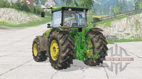 John Deere 8530〡new dynamic exhausting system for Farming Simulator 2015