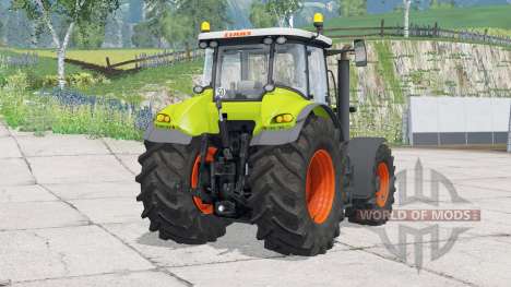 Claas Axion 850〡folding the front hook for Farming Simulator 2015