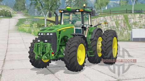 John Deere 8530〡buyable twin wheels for Farming Simulator 2015