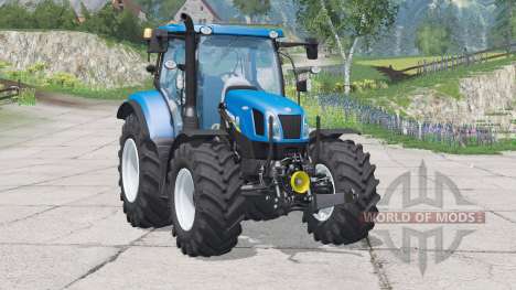 New Holland T6.160〡folding front linkage for Farming Simulator 2015