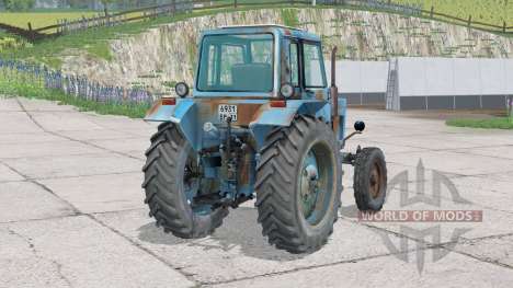 MTZ-80 Belarus〡dust from under the wheels for Farming Simulator 2015