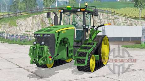 John Deere 8430T〡animated front and rear wipers for Farming Simulator 2015