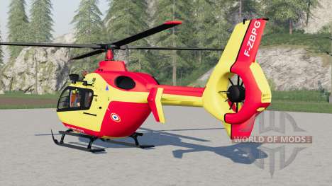 Eurocopter EC145 Securite Civile for Farming Simulator 2017